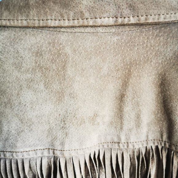 Suede Fringe Jacket - Picture 5 of 8